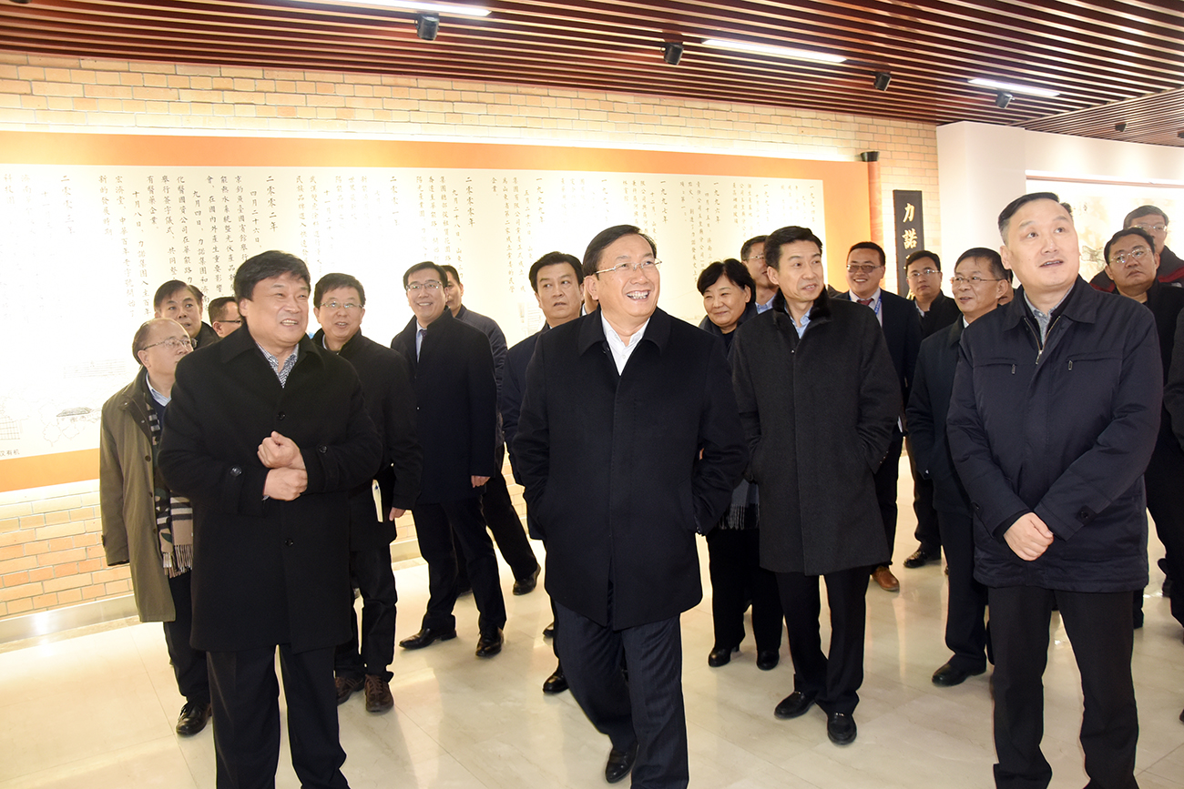 济南市代市长王忠林一行到九游(中国)集团考察调研