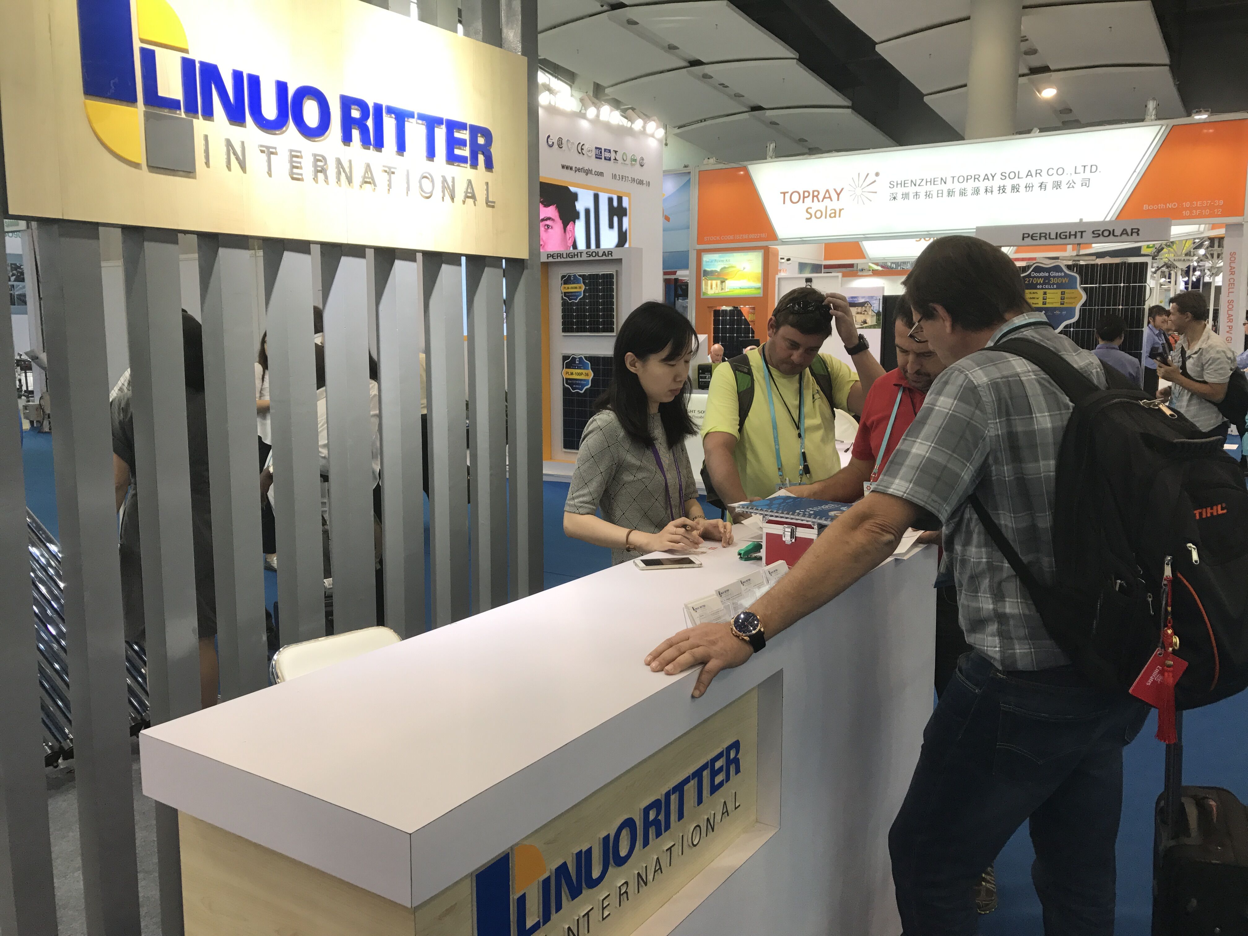Linuo Ritter at Canton Fair 2017 