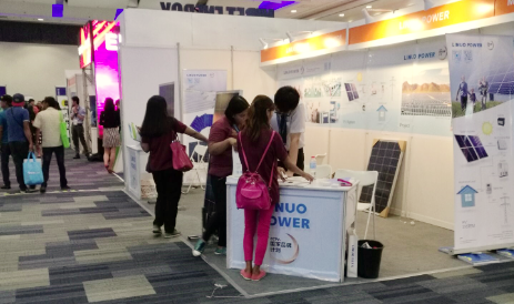 Linuo PV attending the Solar Show Philippines
